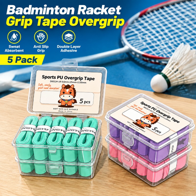 Badminton Grip - Fita de aderência para raquete de
