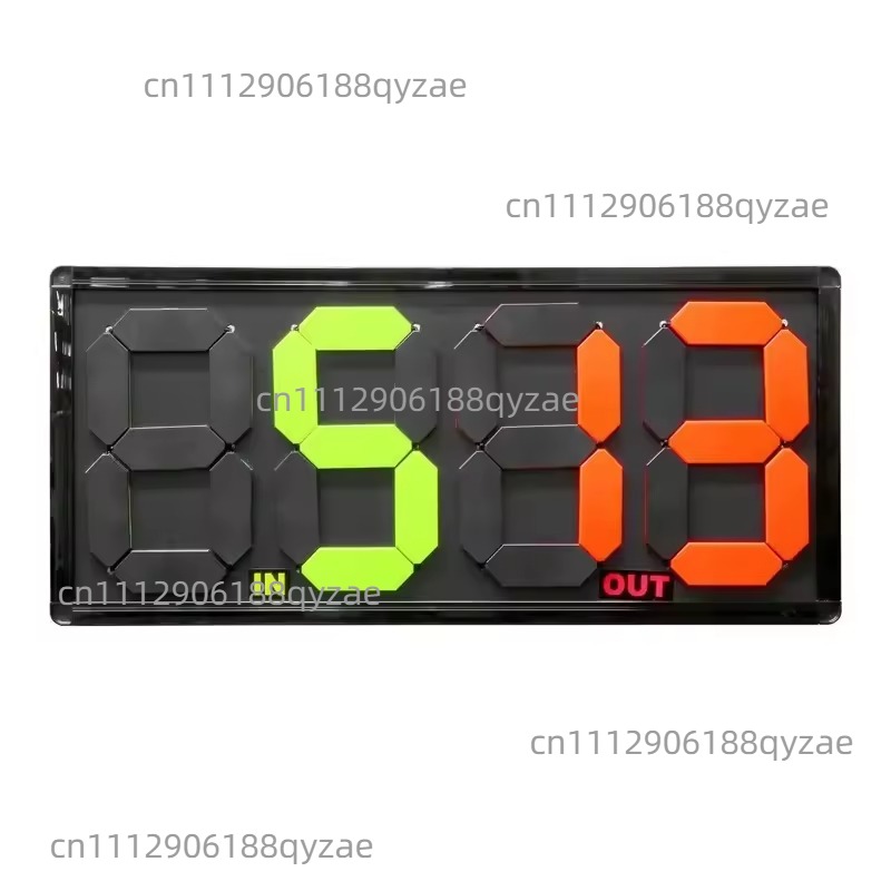 Scoreboard Digital - Placa de Substituição de Jogadores de