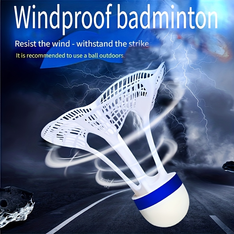 Badminton Materi - 8 peças, bolas de badminton resistentes
