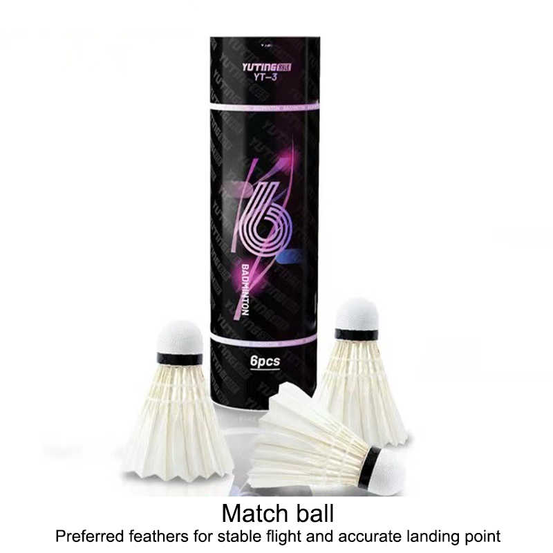 3/6 Peças de Bolas de Badminto - Feather Shuttlecock avaliação e preço