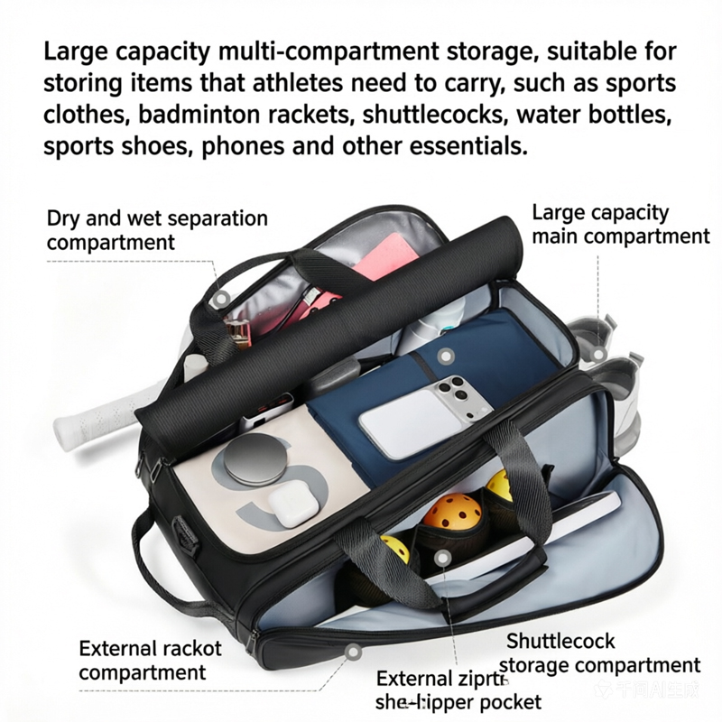 Mochila Profissional para Raqu - Badminton Bag avaliação e preço