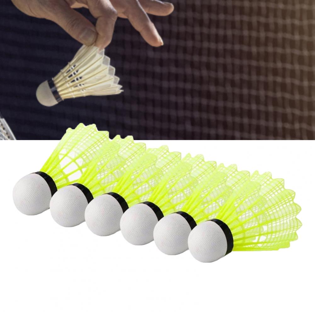 Petecas de Pena Amarela, Pacot - Feather Shuttlecock avaliação e preço
