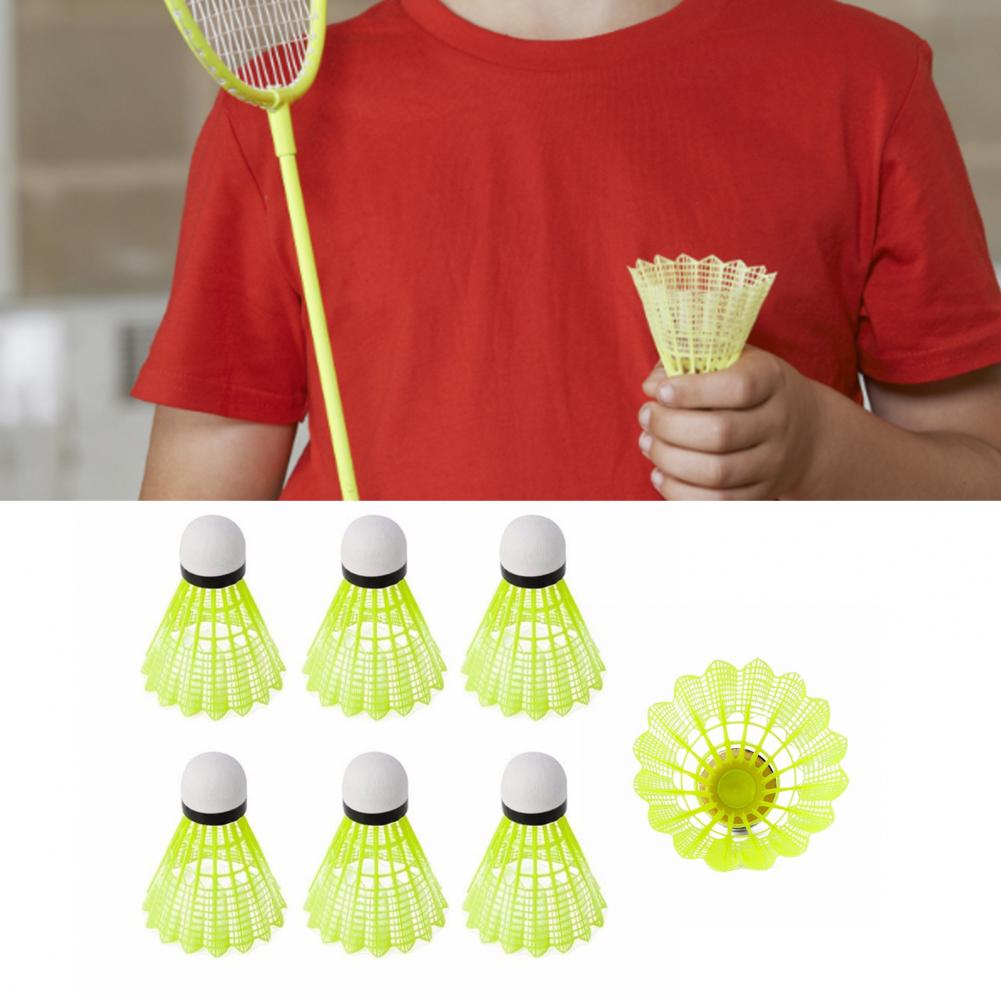 Petecas de Pena Amarela, Pacot - Feather Shuttlecock avaliação e preço