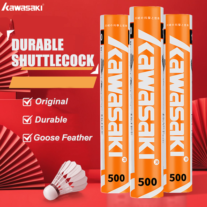 Kawasaki king kong 500/queen 5 - Feather Shuttlecock avaliação e preço